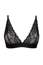 Load image into Gallery viewer, Amelie bralette in colour black
