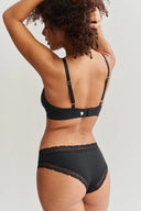 Flora bralette - Black