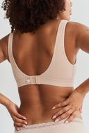 Flora wrap bra - Rose