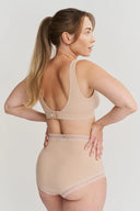 Flora wrap bra - Rose