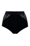 Lemonie high waist brief - Black