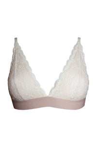 Amelie bralette in colour ivory
