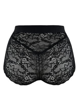 Load image into Gallery viewer, Back of Lemonie high waist in colour black

